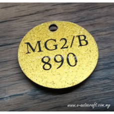 Rowmark/ Traffolyte Sheet Gold Matt_MG2/B(890)